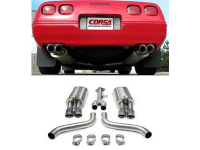 1986-1991 Corvette Corsa Exhaust System L98 Performance