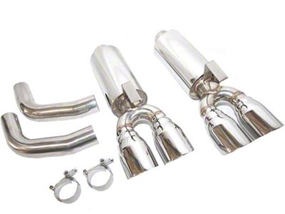 1986-1991 Corvette NXT Step Performance Exhaust Set Polished Stainless Steel