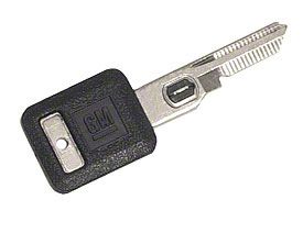 Ecklers Ignition Key, With VATS Code 8, 1986-1996