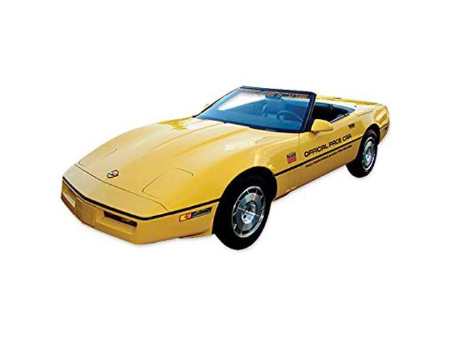Gold Official Pace Car Decal Kit, With Gold 70th, 1986 (Indy Pace Car, Convertible)
