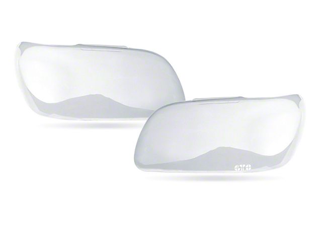 1987-1991 Bronco Headlight Covers - Right and Left - Clear