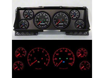 87-91 Ford Truck New Vintage CFR Series Gauges, Aviator