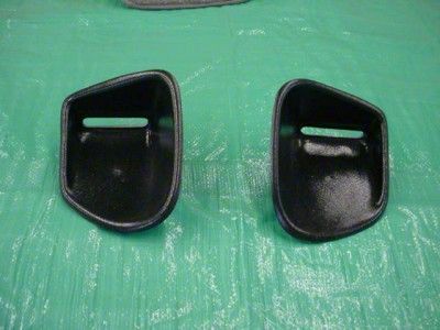 1987-1992 Firebird Convertible Lower Seat Belt Trim, Pair