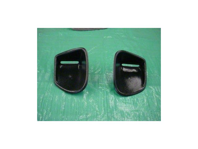 1987-1992 Firebird Convertible Lower Seat Belt Trim, Pair