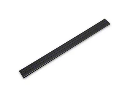 1987-1996 Ford Bronco Door Scuff Plate - Black Plastic