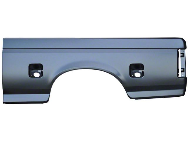 1987-1998 Ford Pickup Truck Bed Side Skin - Shortbed - With Dual Fuel Openings - Left