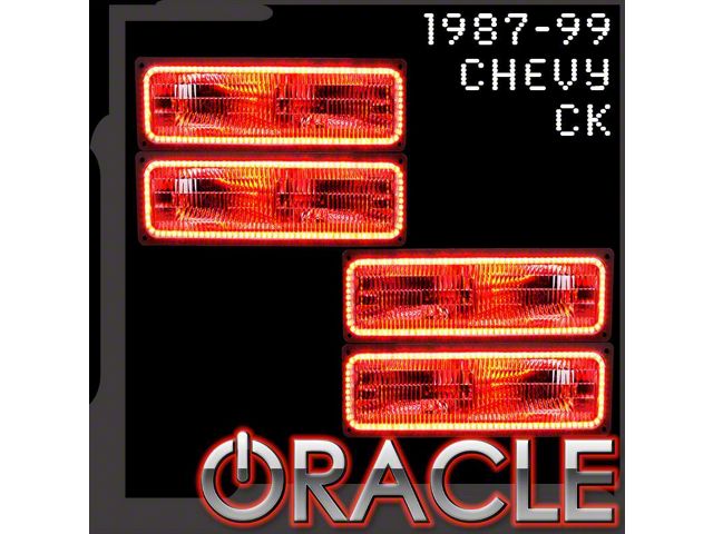 1987-1999 CK Series Pickup Amber Dual Halo Kit for Headlights 2274-005 by Oracle Lighting