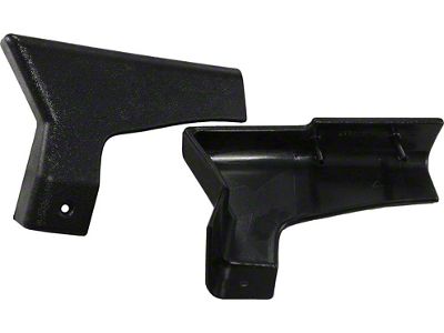 1988-1989 Corvette Upper Lock Pillar Cover Convertible (Convertible)
