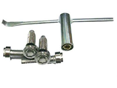 Wheel Center Cap Lock Set, 1988-1989