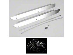 American Car Craft Door Sills Polished Stainless Steel (88-96 Corvette C4)