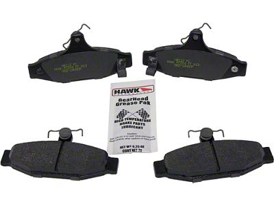 1988-1996 Corvette Disc Brake Pads Rear Ceramic Hawk