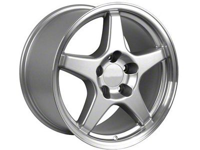 1988-1996 Corvette Five Spoke 17 x 9.5 Wheel Machined Lip