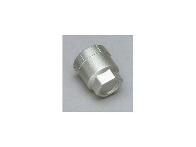 Lug Nut Cap Set, Plastic, Silver, Factory Style, 1988-1996