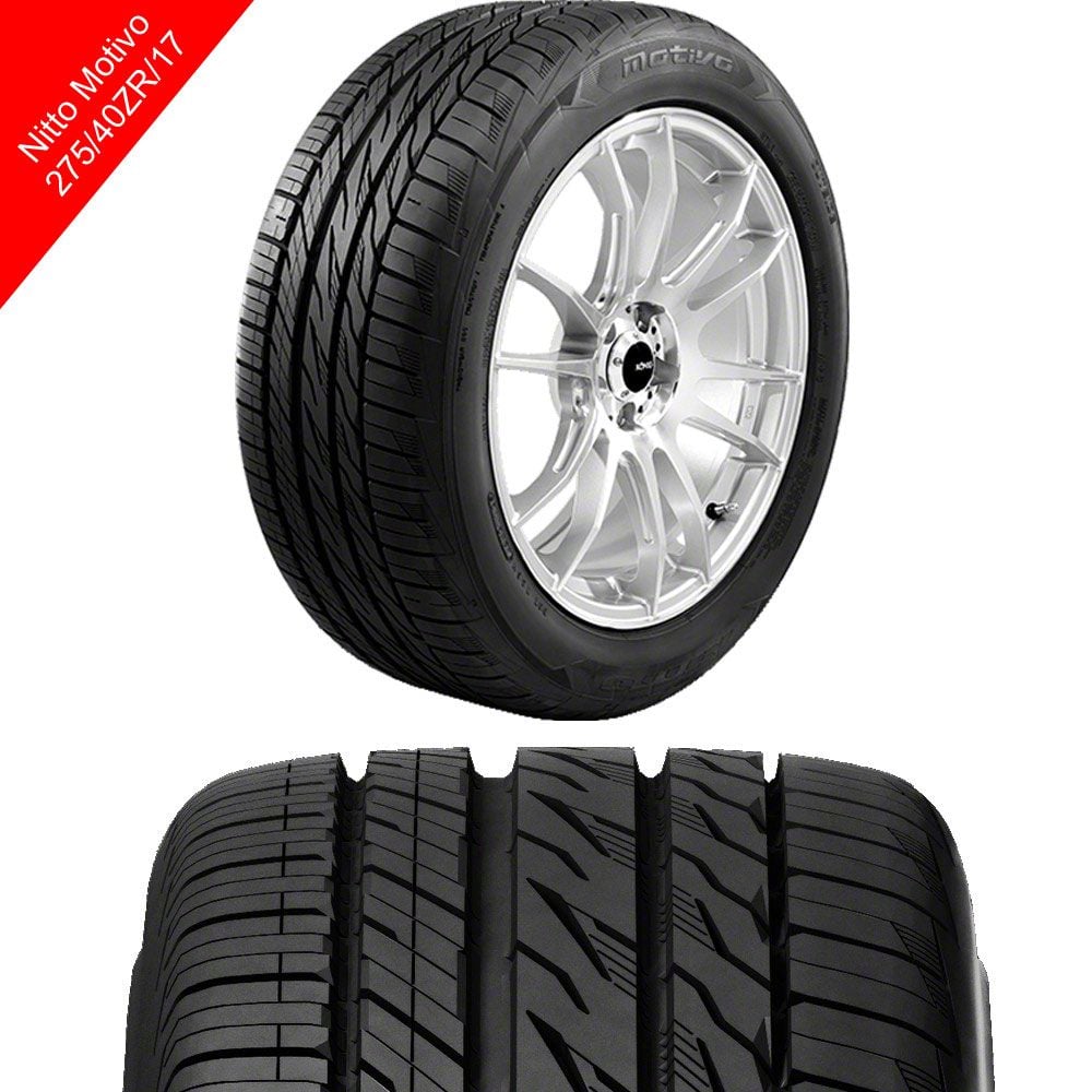 Ecklers Corvette Tire, Nitto Motivo, P275/40ZR17,1988-1996