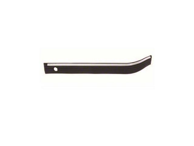 1988-1998 Chevy-GMC Truck Bumper Impact Strip, With Chrome Trim, Left