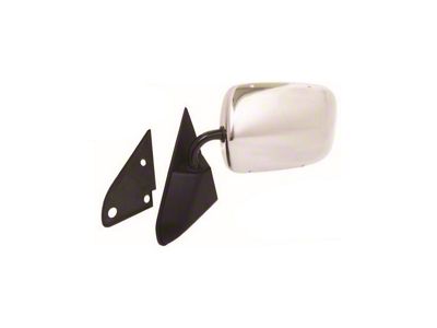 1988-1998 Chevy-GMC Truck Door Mirror, Left, Chrome