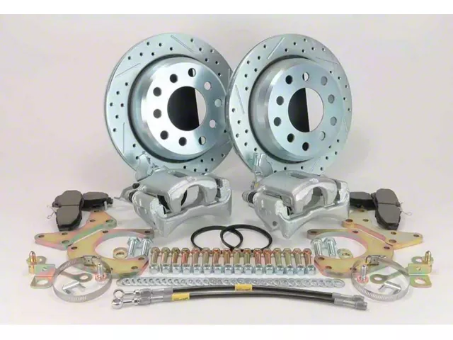 1988-1998 Chevy-GMC C1500, 92-00 TAHOE/SUBURBAN Legend Series HP Rear Disc Brake Conversion-13 Rotors, 2WD, 5-Lug With 10 Bolt Rear And OE 10 Drums