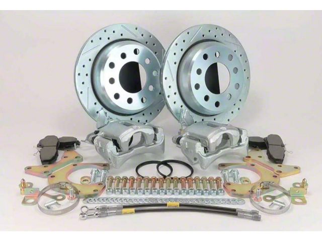 1988-1998 Chevy-GMC C1500, 92-00 TAHOE/SUBURBAN Legend Series HP Rear Disc Brake Conversion-13 Rotors, 2WD, 5-Lug With 10 Bolt Rear And OE 11 Drums