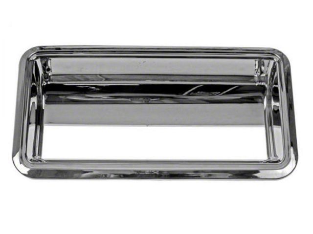 Tailgate Handle Bezel Chrome 88-99