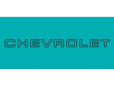 1988-2000 Chevrolet Fleetside Tailgate Name 3.75 Tall
