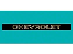 Chevy Tailgate Decal SSide Gold/Black 88-00