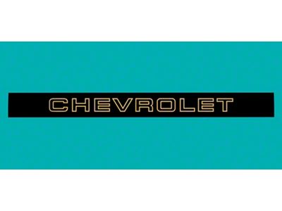 Chevy Tailgate Decal SSide Gold/Black 88-00