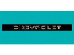 Chevy Tailgate Decal SSide Gold/Black 88-00