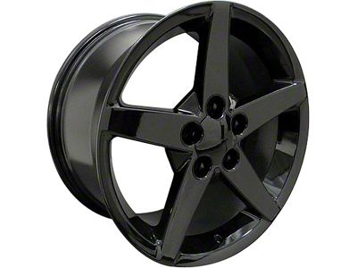 Wheel,C6 ,Black,17X9.5,1988-2004