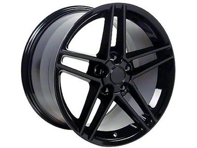 1988-2004 Corvette 17 X 9.5 C6 Z06 Reproduction Wheel Black