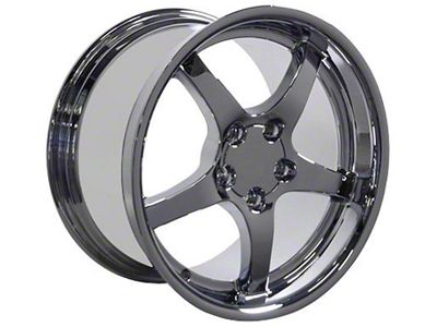 1988-2004 Corvette 18 X 10.5 C5 Style Deep Dish Reproduction Wheel Chrome