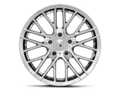1988-2013 Corvette Wheel Chrome C6 ZR1 Style 17 x 9.5, 54mm Offset
