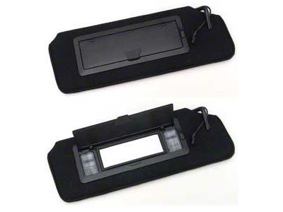 1988-96 Corvette Sunvisor, With Lighted Vanity Mirror, Right