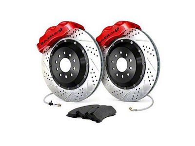 1988-98 GM C/K Series Truck-SUV Baer Brakes 14 Front Pro+ Brake System With Red Calipers With ABS