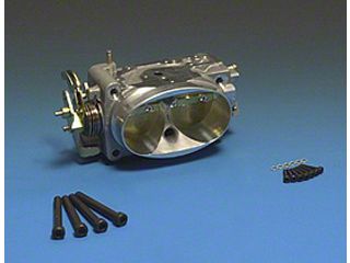 Red Throttle Body Cover Plate Kit For TPI LT1 Corvette – Aluminum, Includes Gasket & Screws