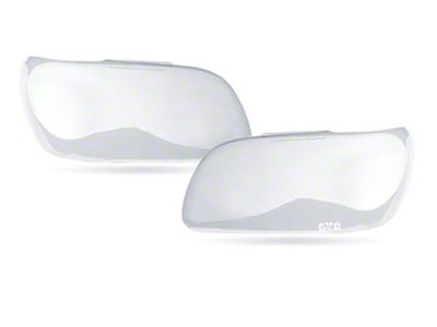 1989-1992 Bronco II Headlight Covers - Right and Left - Clear