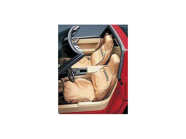 1989-1993 Corvette Covercraft SeatSaver Slipcovers Black