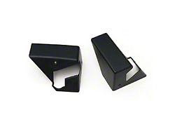1989-1996 Corvette Roof Storage Mount Covers Black 