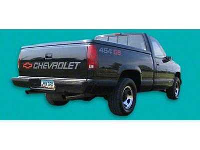 1990-1993 Chevy Truck 1500 Bowtie-Chevrolet 454 SS Decal Kit
