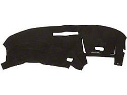 Dash Mat Without Climate Control Option Black Carpet (90-93 Corvette C4)