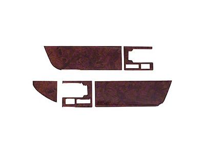 1990-1993 Corvette Door Panel Kit Burlwood