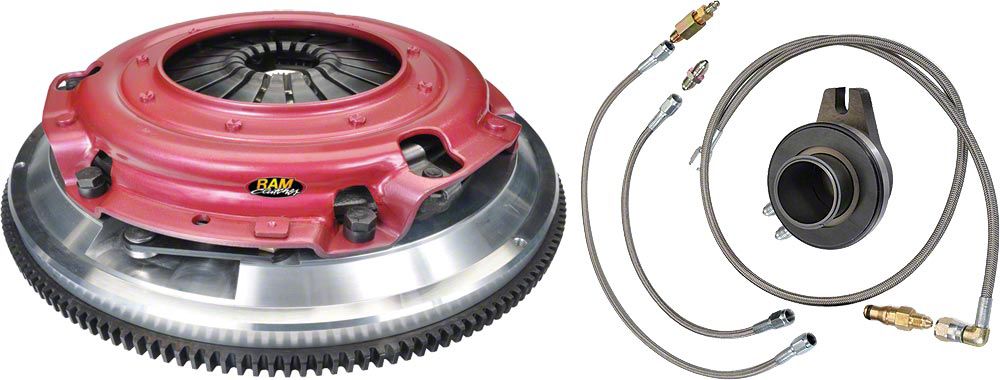 Ecklers Ram Clutches Clutch Kit Dual 9.5 Disc LT5 (90-93 Corvette C4)