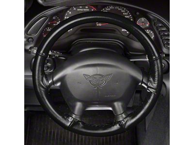 1990-1993 Corvette Wheelskin Steering Wheel Cover Black