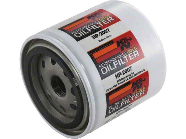 1990-1995 Corvette K&N Oil Filter ZR1 Performance Gold (ZR1 Sports Coupe)