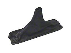 1990-1996 Corvette Shifter Boot Upper Leather Black For Cars WithAutomatic Transmission 