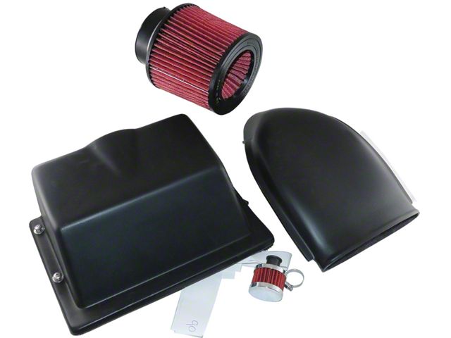 Vortex Rammer Cold Air Intake with Black Cover (90-96 Corvette C4)