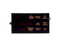 Information Center Lens (1990 Corvette C4)