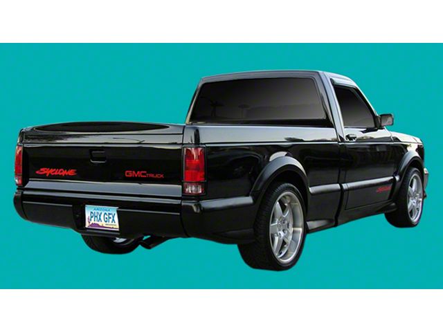 1991-1992 GMC Truck Syclone Decal Kit-Red