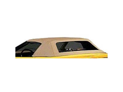 1991-1993 Corvette Convertible Cloth Top Beige With Soft Window