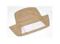 1991-1994 Corvette Convertible Cloth Top With Hard Window And Heat Defroster Light Beige