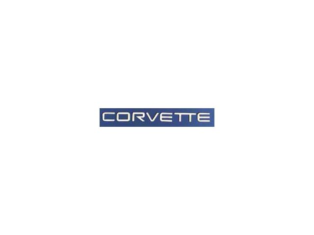 1991-1996 Corvette Bumper Letter Set Rear Stainless Steel Polished